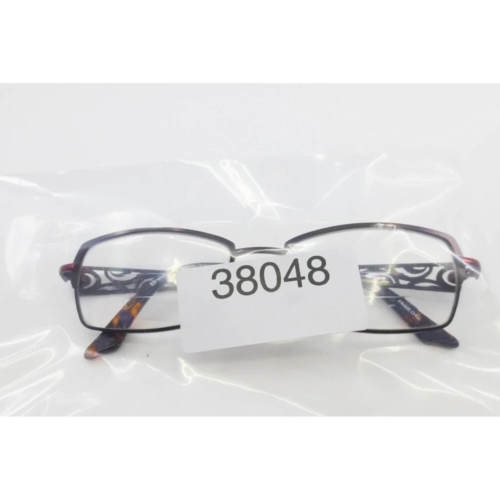 Brendel 922015 Eyeglasses Burgundy Metal Scroll Temple 52-17-135 German Design